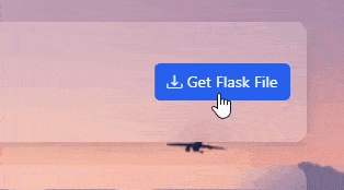 LabPilot cases view showing the Get Flask File button